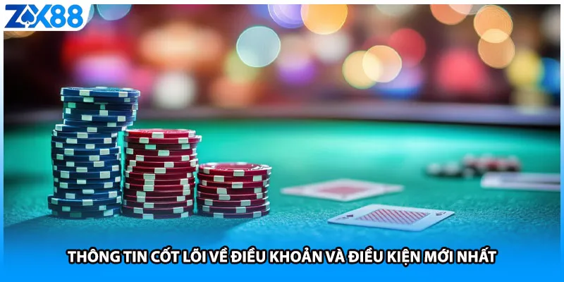 Thông tin cốt lõi về điều khoản và điều kiện mới nhất