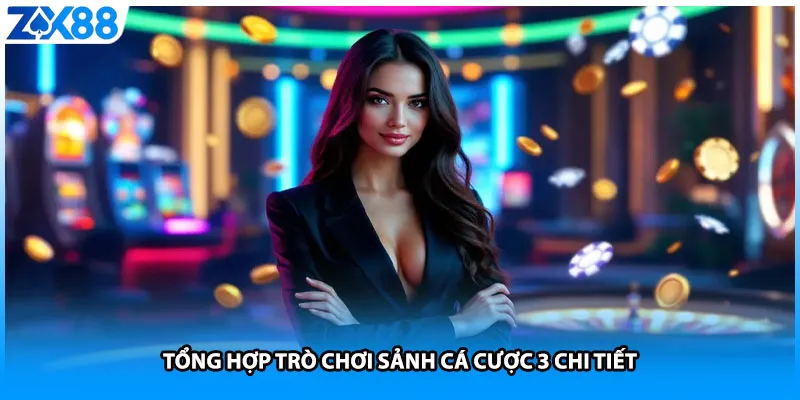 Tổng hợp trò chơi sảnh cá cược 3 chi tiết